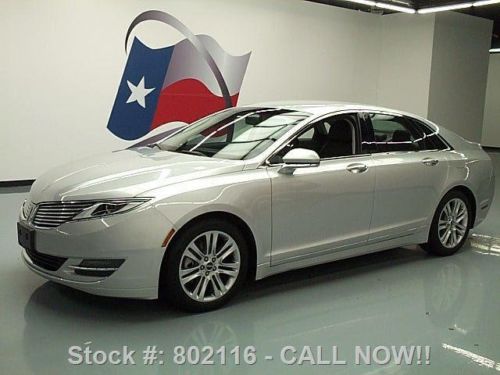 2014 lincoln mkz v6 htd leather sync alloy wheels 17k texas direct auto
