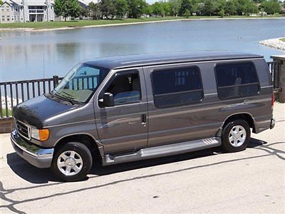 2004 ford e-150 conversion van only 50,171 miles! 1-owner! extremely clean van!