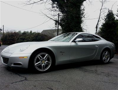 2005 ferrari 612 scaglietti silver showstopper excellent well maintained in&amp;out