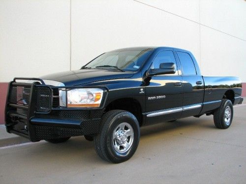 2006 ram 2500 4x4 diesel, quad cab, 1 owner, excellent history, extremely clean