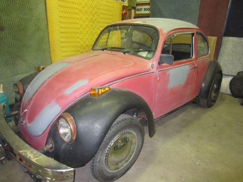 1974 volkswagen beetle drive or restore all mechanicals done.