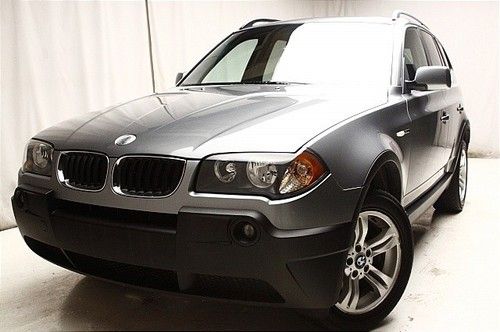 We finance!! 2005 bmw x3 3.0i awd panoramicmoonroof autotransmission foglamps