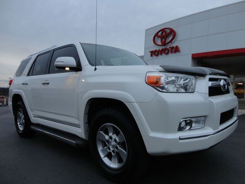 2011 4runner sr5 4x4 3rd seat moonroof blizzard pearl 1-owner clean carfax video