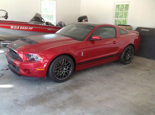 2013 shelby gt500  mustang coupe (titled but never driven)