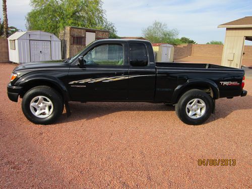 2004 toyota tacoma pre runner sr5 extended cab pickup 2-door 3.4l 2wd