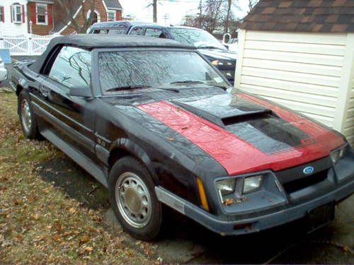 1985 mustang gt/lx 5.0 auto runs great or restore this classic convertible!!!!