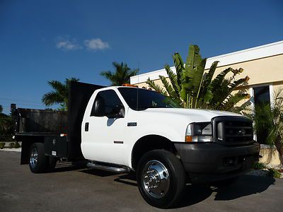 2003 ford f450 turbo diesel refueling truck tommy gate drw auto one owner fl