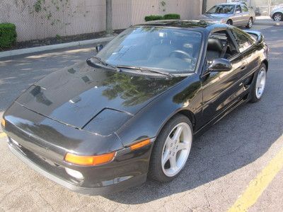 Turbo mr2 leather t-roofs alloy wheels rare black/black stereo collectable