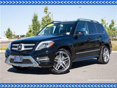 2013 glk350 4matic: certified pre-owned, amg, lighting, premium, lane tracking