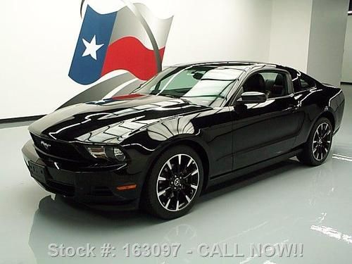 2011 ford mustang v6 premium perf 6-spd htd leather 33k texas direct auto