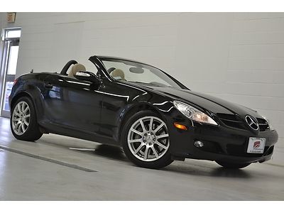 06 mercedes benz slk 350 financing 57k navigation air scarf leather cruise auto