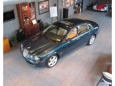 2003 jaguar s-type "r" edition sedan, clean car fax, low miles, excellent cond