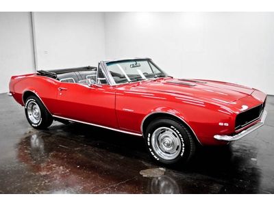 1967 chevrolet camaro rs ss convertible ps pb dual exhaust factory 4 speed