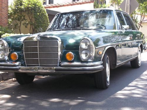 Mercedes benz 280se 4.5l 1972