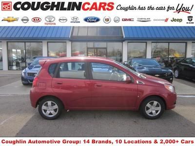 We finance! 2009 chevy aveo lt hb manual only 65k mi one owner! gas saver! clean