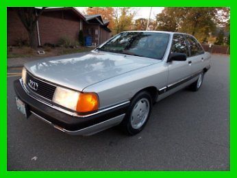 1991  audi  100 - sunroof- leather- power seats- bose sound system-rust free-!!!