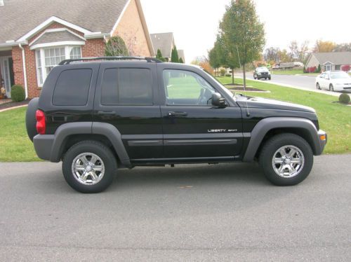 2002 jeep liberty limited sport utility 4-door 3.7l