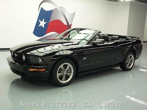 2006 ford mustang gt prem convertible auto leather 44k texas direct auto