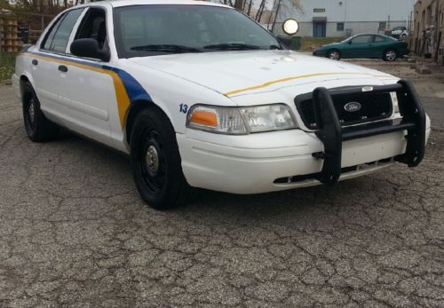 2008 ford crown vic p71 police package flex fuel e85/gas one owner low reserve!!