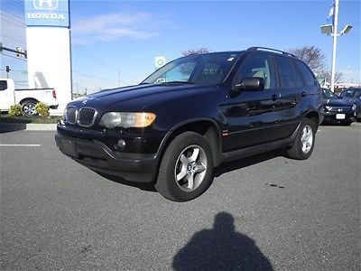 03 bmw x5 3.0l leather sunroof 4wd no reserve