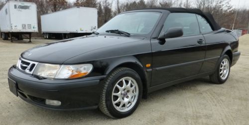 00 saab 9-3 2.0 turbo low mileage 5 speed manual convertible  1 owner ready 2 go
