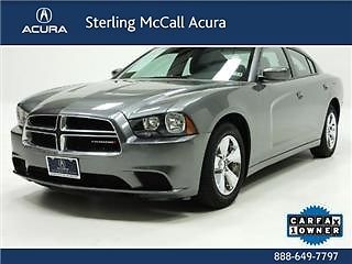 2012 dodge charger se 4dr sedan auto cruise cd/usb/aux one owner warranty!