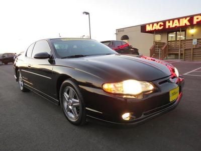 2004 chevrolet monte carlo ss supercharged, v6 3.8l, 2-door mid-size.