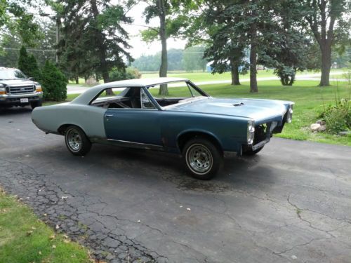 1967  pontiac gto real 242 project car great  frame