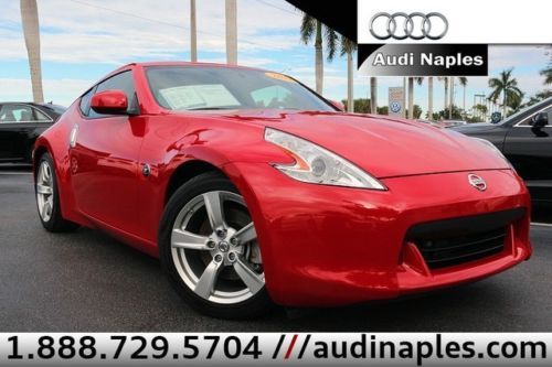 12 370z, back-up cam, auto, solid red, 18 alloys, we finance! free shipping!