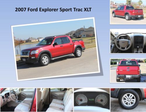 2007 ford explorer sport trac xlt crew cab pickup 4-door 4.0l
