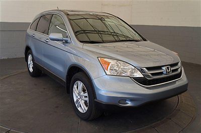 2010 honda cr-v ex-l-2wd-leather-heated seats-clean carfax-low price-extra clean