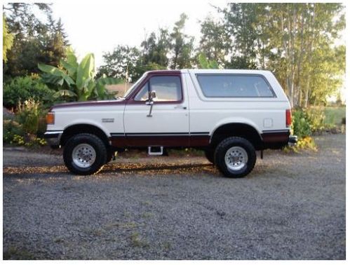 1988 ford bronco xlt 4x4 - incredible condition - low miles