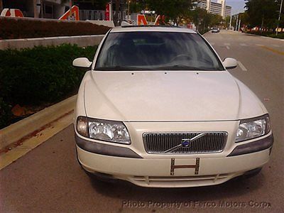 2001 volvo s80 automatic leather air sunroof am,fm,cd radio remote entry