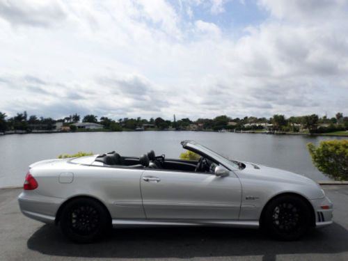 Clk63 amg convertible 6.2l , excellent condition, high performance, modified