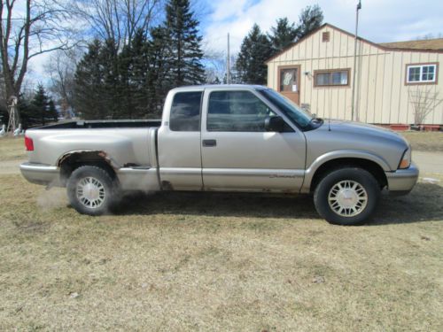 1999 gmc sonoma 4x4 ext. cab 4.3 v6 3rd door s10 chevy pick-up truck tow package