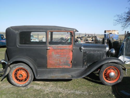 1930 ford tudor sedan, running and drivable, restore or hot rod!