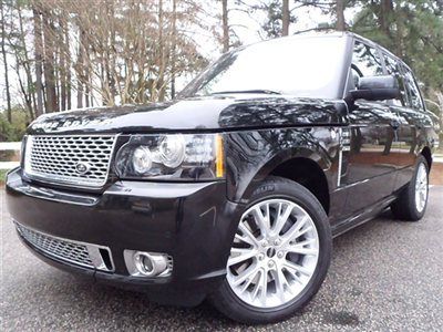Land rover range rover hse w/ autobiography pack low miles 4 dr suv automatic ga