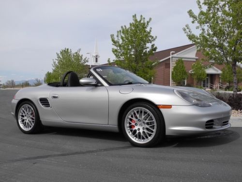 2003 boxster s sport touring with only 62k miles  ** factory upgrades