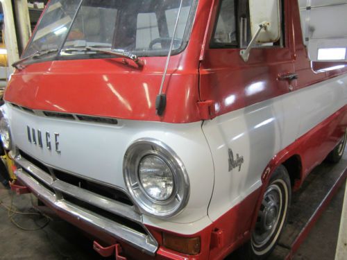 1966 dodge a-100 pickup  (rare 5-window cab)