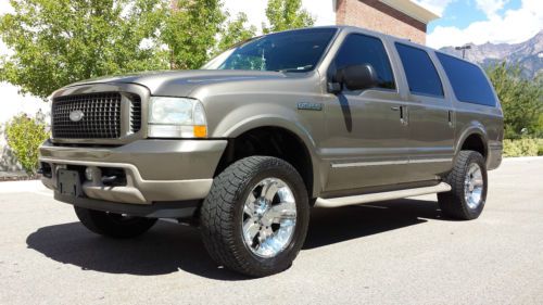 2003 ford excursion limited 4x4 sport utility 4-door 7.3l - clean!