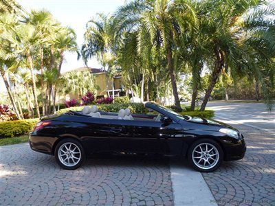 Solora sle convertible leather bbs alloy carfax florida dealer service low miles