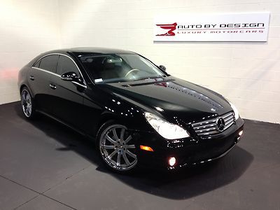 2006 mercedes cls500 - amg sport package 20" staggered rims &amp; new tires! mint!
