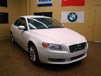 2010 volvo s80 3.2l sedan leather dual climate control low miles factory warrant