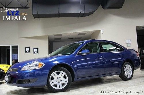 2006 chevrolet impala ltz only 37k miles! heated leather moonroof excellent! wow