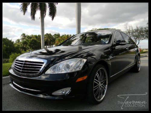 07 s550 $5000 vossen wheels navigation p1 package cooled seats clean carfax mint