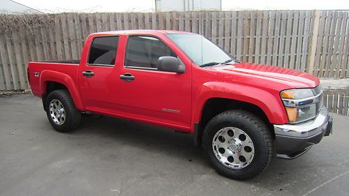 05 colorado ls crew cab 4x4 z71 victory red from texas full power opt tow pack