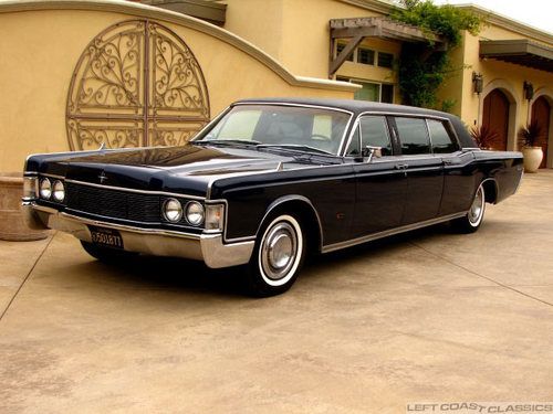 1968 lincoln continental lehmann peterson limousine - rebuilt, restored must see