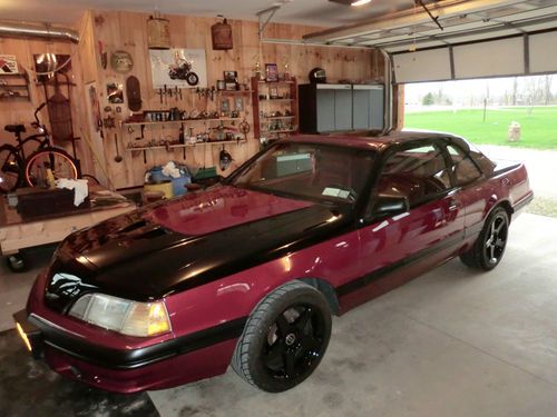 1988 ford thunderbird turbo coupe/mustang