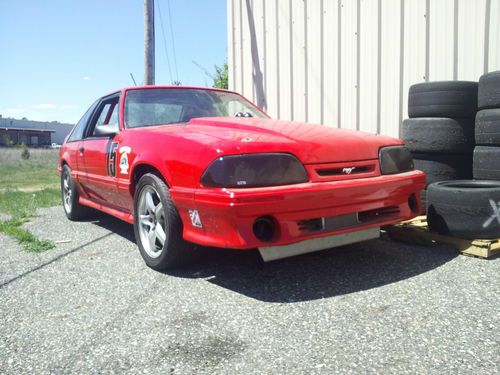 1990 race mustang "roller" just add engine and transmission