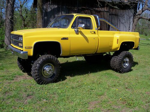 1982 chevrolet k30 dually pickup 4x4 454 automatic lifted